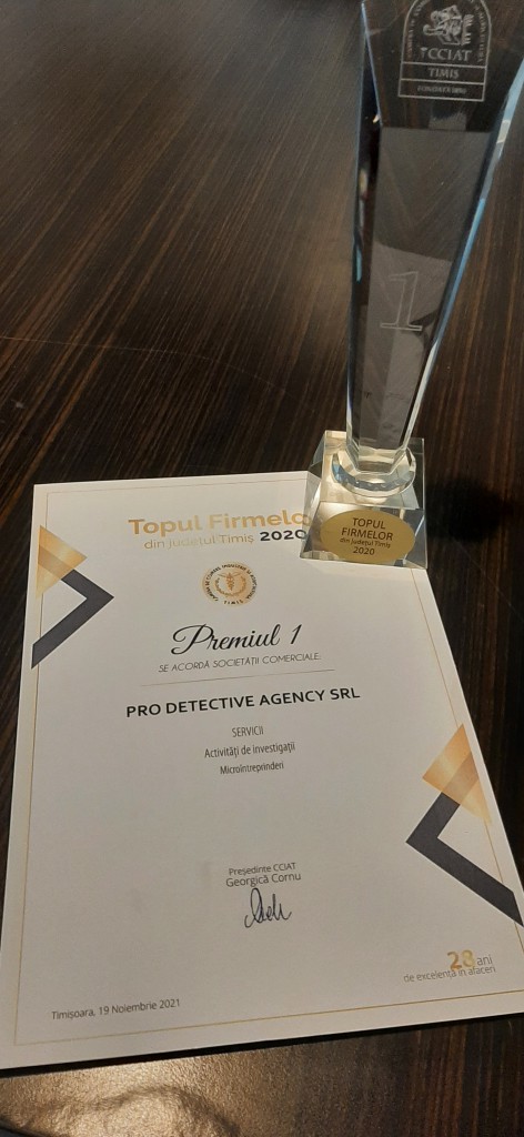 Detectiv particular PRO DETECTIVE AGENCY Timisoara